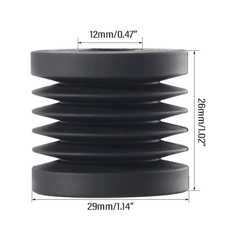 1/4Pieces Anti Vibrations Feet For Bambu Lab X1 X1C P1P P1S Rubber Foot Anti-slip Rubber Shock Pad 3D Printers Part