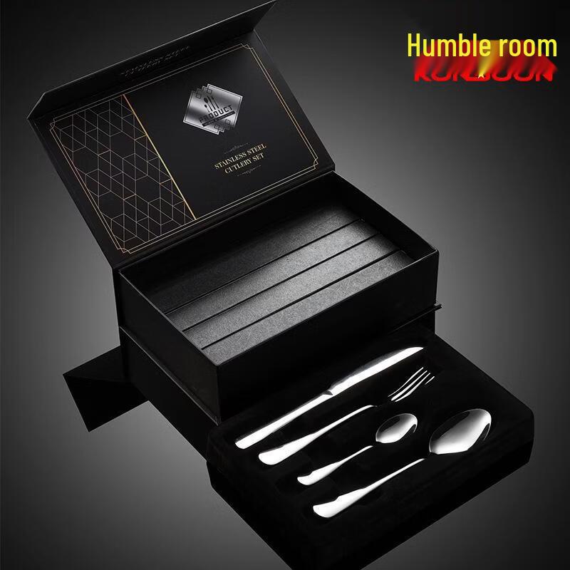 Qianxing 48-Piece 410 Stainless Steel Cutlery Set