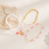 Ingemark 3Pcs/Set Boho Y2K Elastic Imitation Pearls Chain Bracelets for Women 2025 Trend Starfish Bangles Summer Couple Jewelry