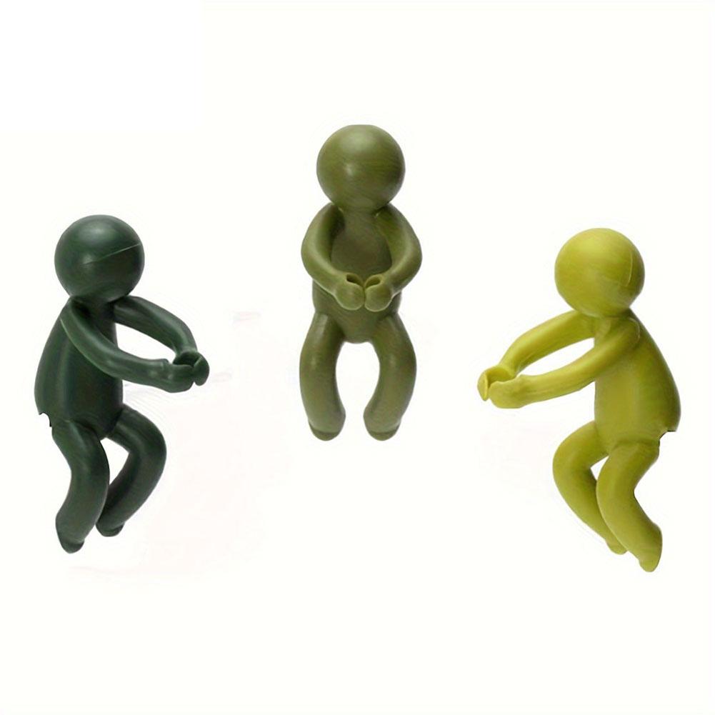 1-6 PCS Cute Plant Stand Plastic Plant Support Pile Greenhouse Arrangement Fixed Rod Indoor Flower Plant Vine Climbing Bracket