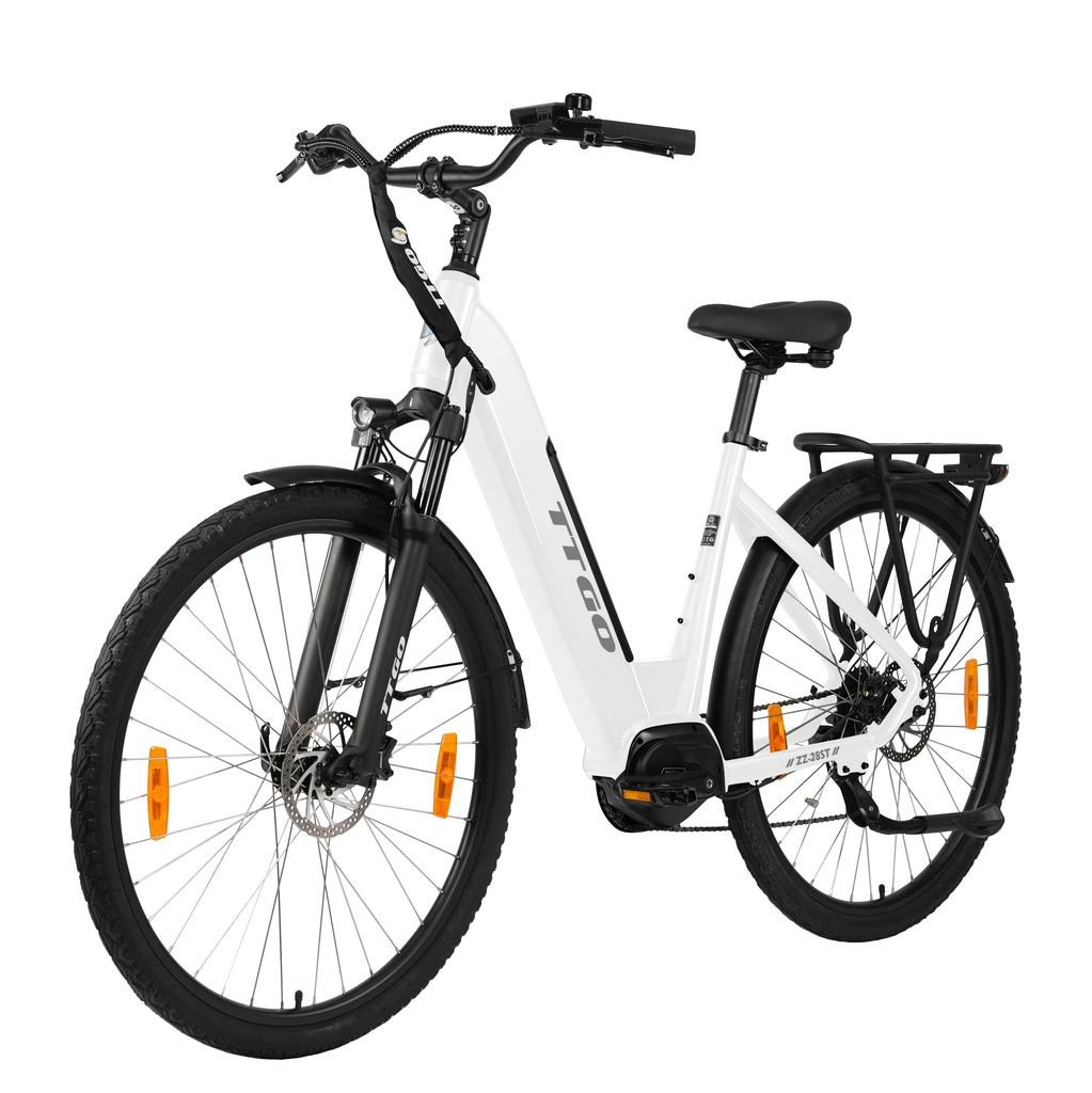 TTGO ZZ-28ST All-Terrain Electric Bicycle 130KM Range 36V20AH Battery 250W Motor 700C*45C Tires Outdoor Riding E-Bike For Adult