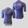 CSPD Men Women's Milk Silk Short-sleeved Cycling Clothes Breathable Bicycles Mountain Bikers Road Tops