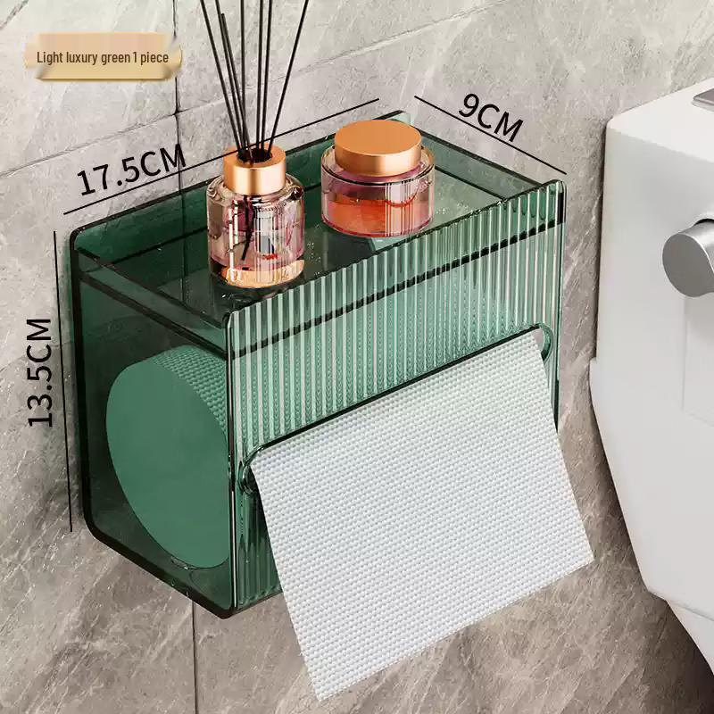 Bathroom Wall-Mounted Tissue Box