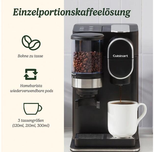 Cuisinart DGB2E One Cup Grind and Brew Coffee Maker