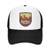 Vintage Retro Wildernis Wildlife Zwembadfeest Mesh Baseballpetten Dames Unisex Gepersonaliseerd FeUnisex Strand Zonbescherming Hoed Trucker Pet