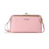 Korean Style Women's Large Capacity Crossbody Bag with Wallet Card Holder