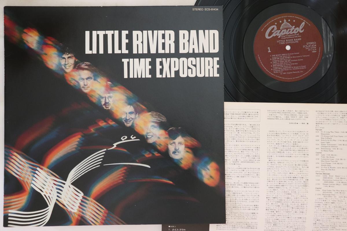 

LP Record LITTLE RIVER BAND - Time Exposure ECS81434 CAPITOL 1981 Japan Rock Used