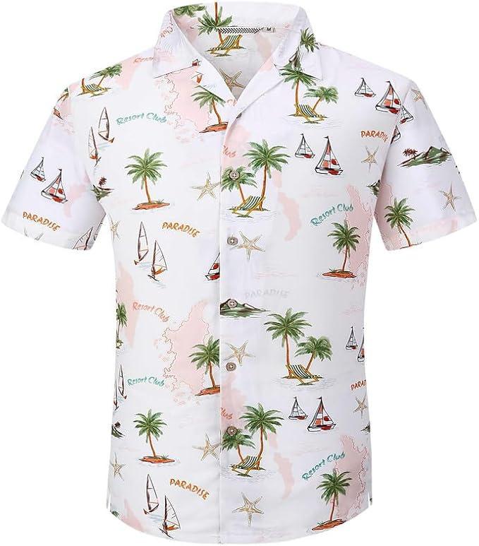 Spring and summer new fashion men's clothing men's short-sleeved shirt top cardigan source factory quick-drying short sleeves