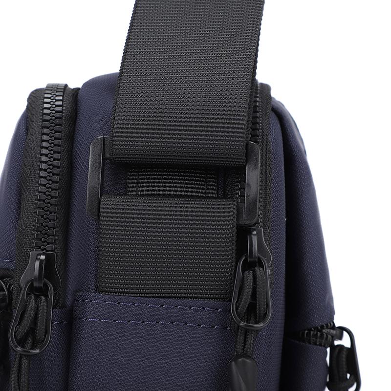 Men's Large Capacity Portable Messenger Bag Vertical Fashion Multifunctional Single Shoulder Bag Casual Business Travel Bag