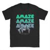Hail Mary Amaze Eridani Rocky2026 Summer Unisexs Tshirt Neon Printed Cotton Round Neck Short Sleeve Oversized Tshirt