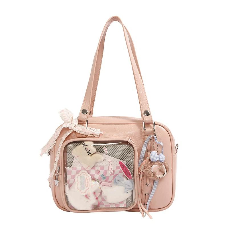 New Sweet and Cool Ita Bag Cute Kawaii Portable Shoulder Bag Comic Show Star Chasing Crossbody Bag Large Capacity Backpack