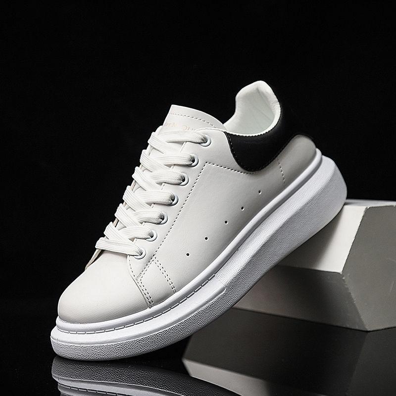 

Little White Shoes Women s Thick Soled Spring and Autumn 2025 New Height Increasing Dad Shoes Internet Famous Trend Ins Trendy Casual Sports Shoes 39
