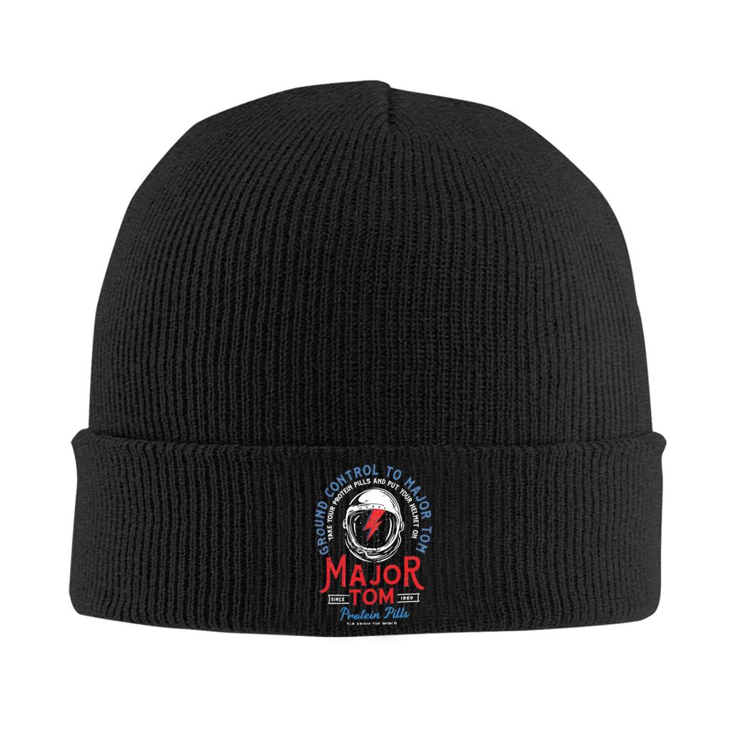 Blackstar Rock Tarot Hats Autumn Winter Beanies Fashion Davids Bowies Cap Female Male Acrylic Skullcap