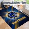 Custom Text Printed Rug Parramatta Eels Non Slip Floor Carpet For Home Room Decor