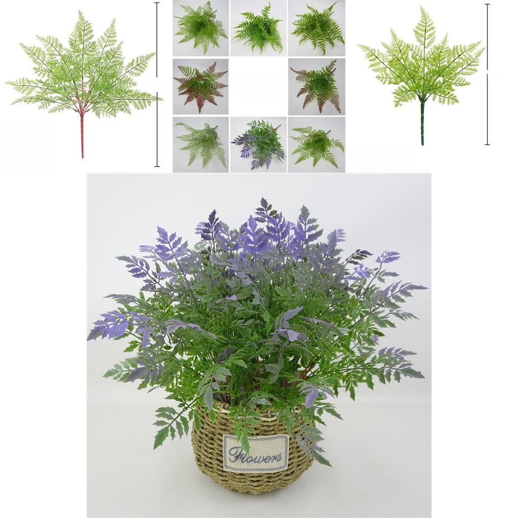 Faux Pteridium Aquilinum Var Latiusculum Plant Decor Set With Realistic Leaf Textures For Garden Photography And Home Decor