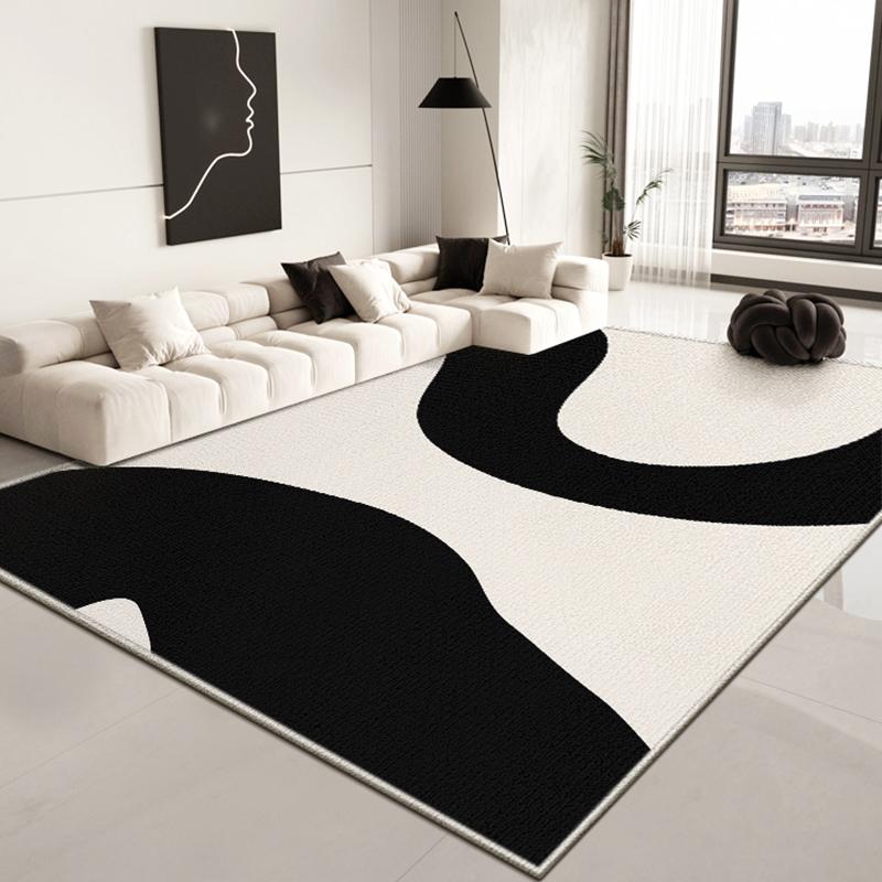 Modern Minimalist Bedroom Decor Washable Carpet Thick Lounge Rug Large Area Carpets for Living Room Home Cloakroom Anti-slip Mat