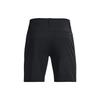 UA Stretch Woven Golf Solid Color Sports Shorts Men Shorts Black 1370083-001