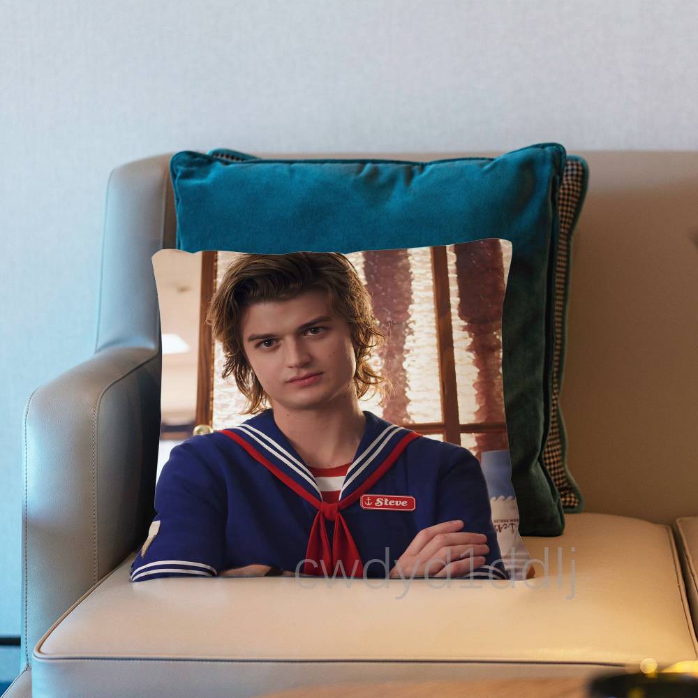 JJoe KKeery Djo Steve Harrington ST Cushion Cover Pillow Cover Decor Pillowcase Printed Cushion Case For Couch