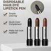 Lápiz de tinte para el cabello portátil de 3 colores, rápido, temporal, para cubrir el color blanco, crema para el cabello desechable, laca para el cabello desechable, barra de tinte para el cabello