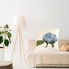 Mother Day Hydrangea Throw Pillow Cover Beautiful Flower Cushions Cover Elegant Pillow Case Fine Linen Material
