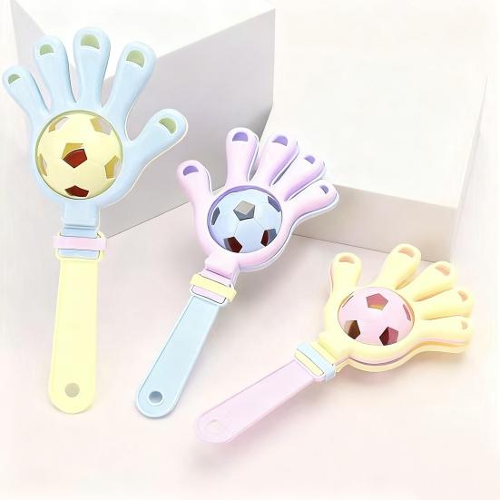 10Pcs Baby Rattle Toy Infants Hand Rattle Sensory Toy Spin Drum Shake And Rattle Toy for Newborns Early Education Sensory Development