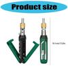 652F Professional Ratchet Screwdriver 14 Interchangeable Heads Adjustable Carbon Steel Construction For Electronics
