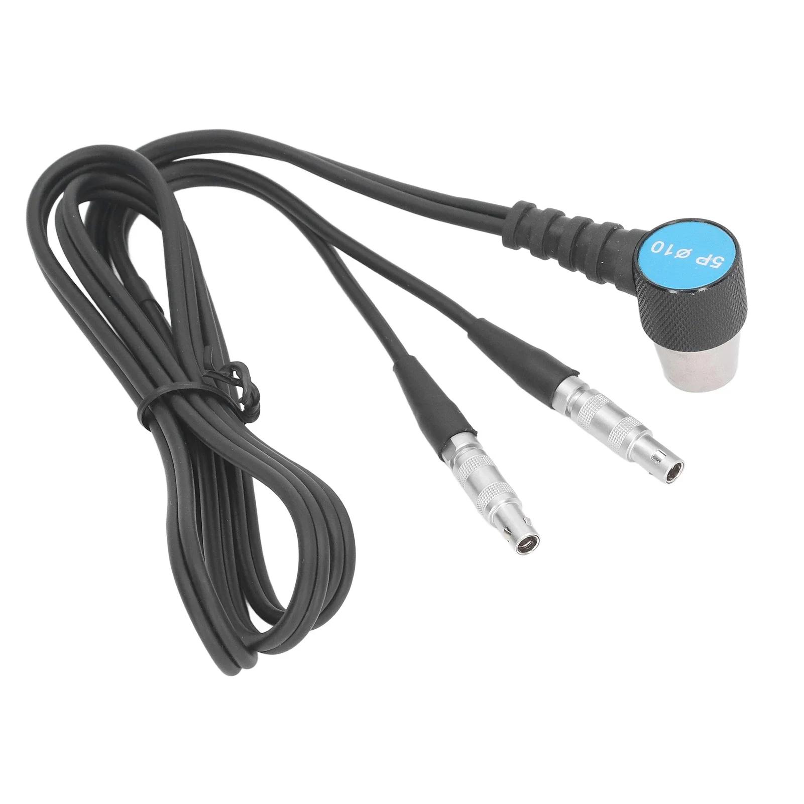 

Meter Monitor Replacement Probe Ultrasonic Standard Transducer Probe Ultrasonic Thickness Gauge Probe Standard Transducer Tester чорний