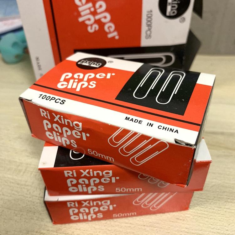 

Nikko #8 Large Red Paper Clips, 50MM 64 clips/box