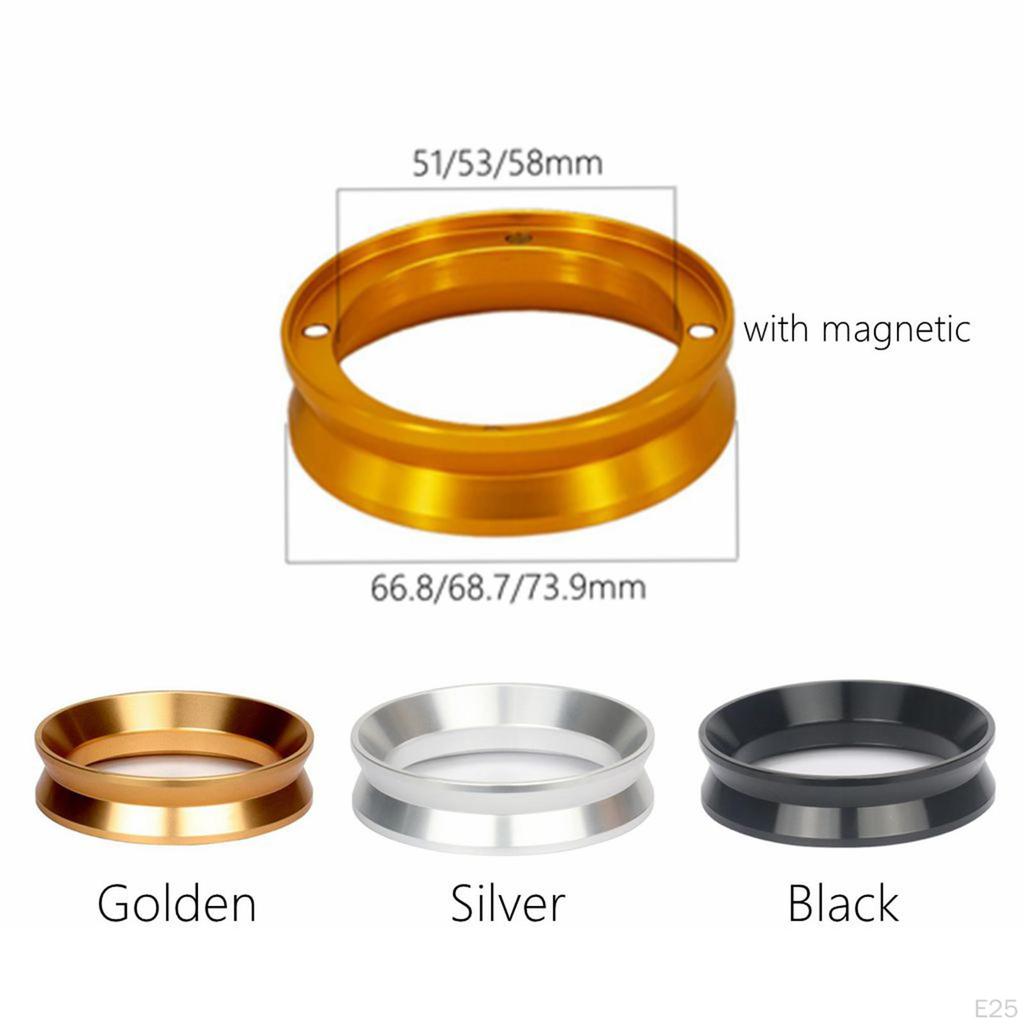 Aluminum Coffee Dosing Rings Barista Tool Espresso Accessories For