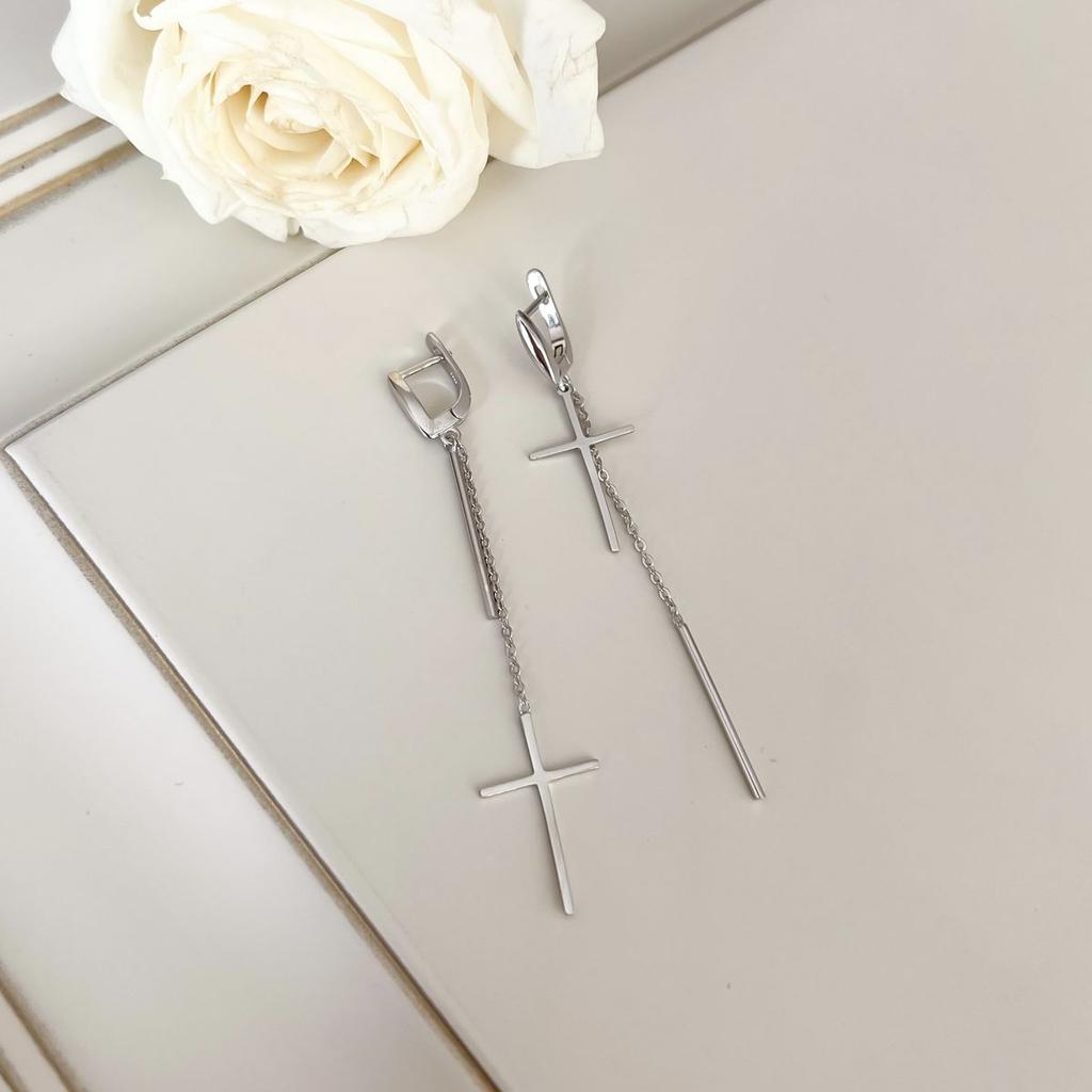 Silberohrringe ohne Steine (2143840)