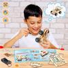Wooden DIY RC Car Kit - STEM Building Toy with Remote Control, Racing Car Science Project for Kids & Teens Gift