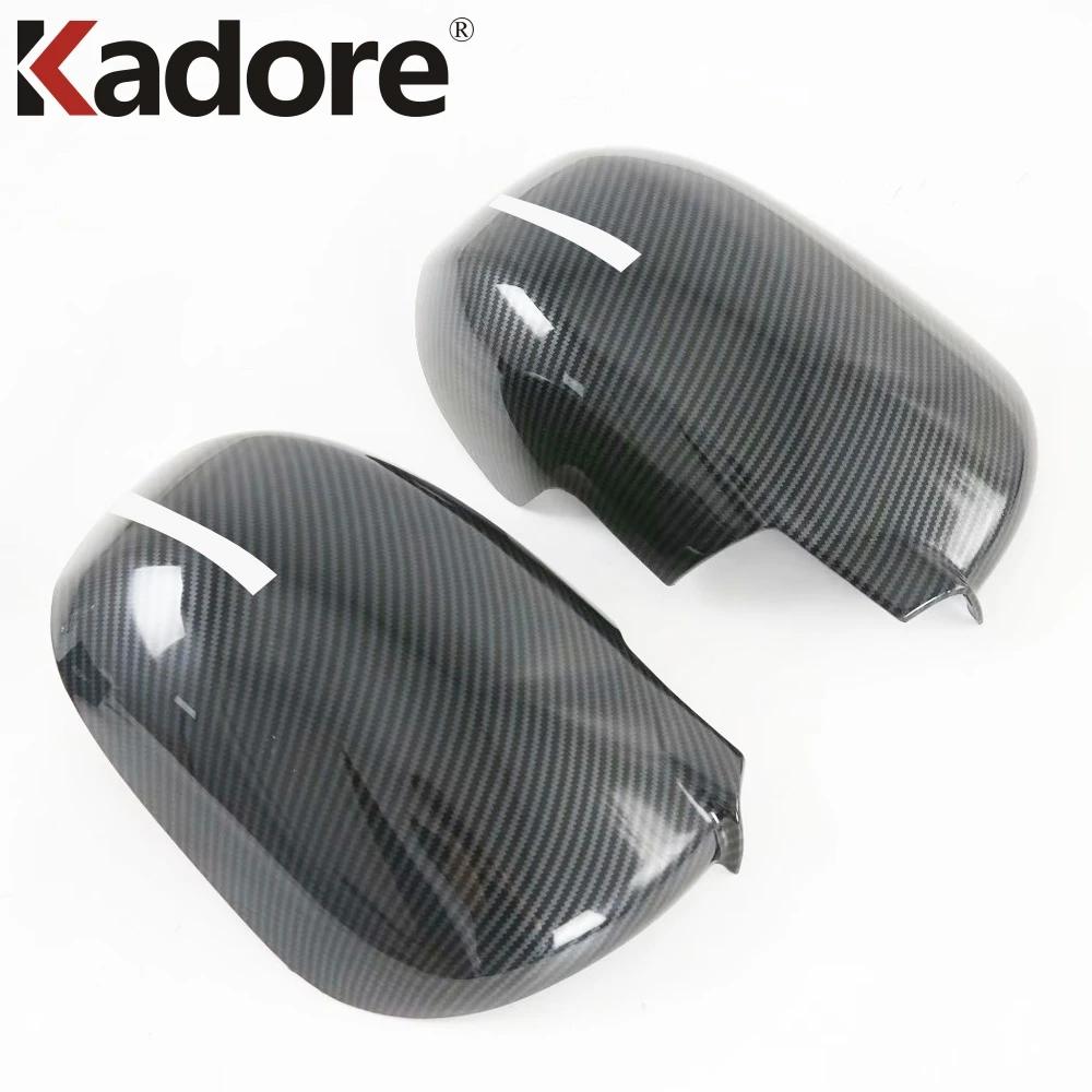 For Mitsubishi ASX RVR Outlander Sport ES -2024 Carbon Fiber Car Rearview Mirror Cover Trim Side Wing Mirror Cap Accessories