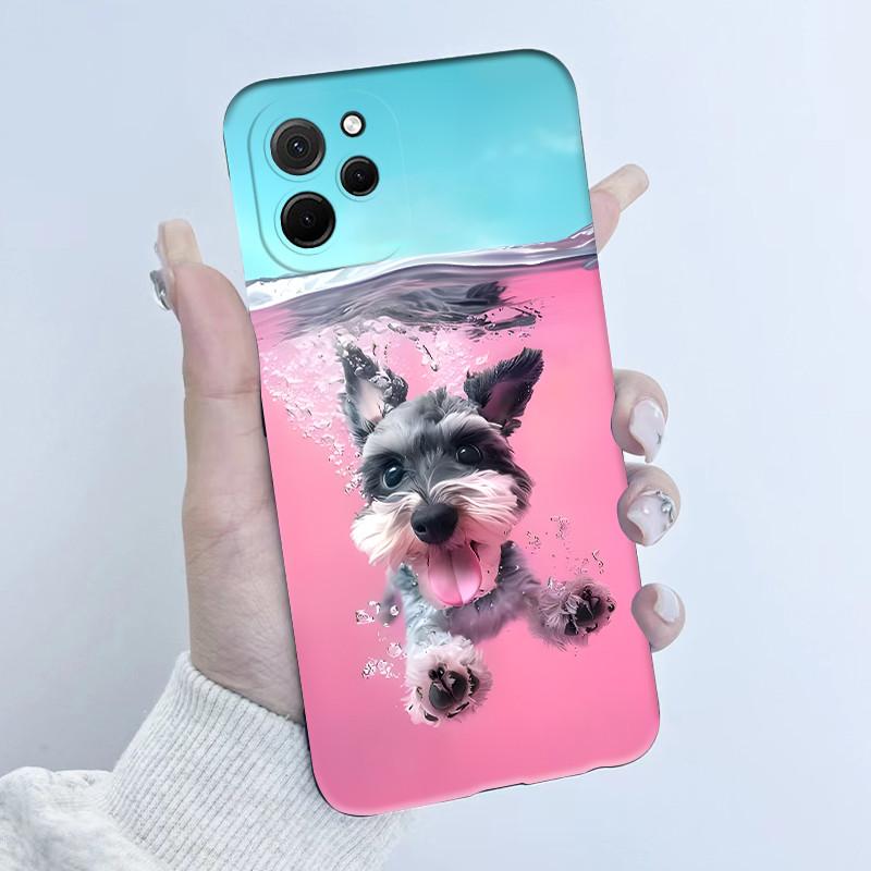 For Huawei Nova Y61 Case Soft Silicone TPU Cute Panda Phone Back Cover For Huawei Nova Y 61 62 Y61 Y62 Plus Case NovaY61 Fundas