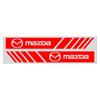 2pcs Car Badge Rearview Mirror Decoration Decals Stickers Auto Accessories for Mazda Axela Atenza Demio MS MPS 6 CX-3 CX-5 CX-8