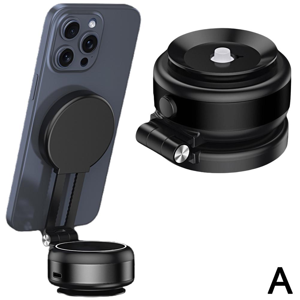 NEW 360° Rotation Electric Vacuum Magnetic Car Cell Phone Holder Strong Suction Cup Car Mount Stand Interior Car Accessories HOT