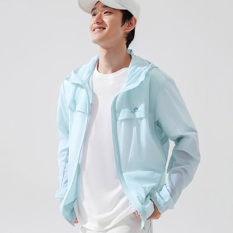 Pioneer Camp Men's Summer Outdoor Breathable Hooded Sun Protection Jacket