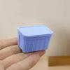 1 Uds 1:12 Cajas de Almacenamiento de Color Mini para Casa de Muñecas con Tapa Modelo Decoración del Hogar Casa de Muñecas Decoraciones de Micro Escena Accesorios Decorativos