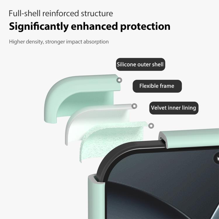 For Xiaomi 17 Liquid Silicone Phone Case Skin-Friendly Shockproof Protective Back Cover