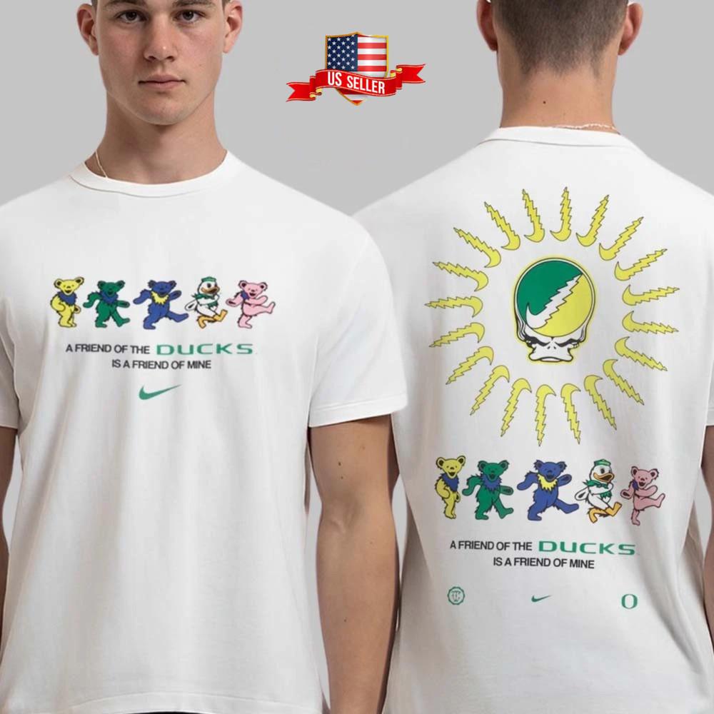 Friend Of The Ducks Tee, Dancing Bears Inspired Shirt, Oregon Ducks Fan T-Shirt Unisex T-Shirt M