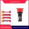 ABB CE4P-10R-11 Red Emergency Stop Button (Non-Illuminated)