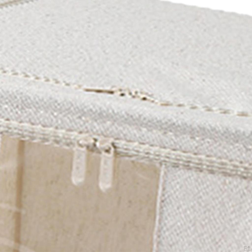 Clothes Storage Bag Blanket Travel Bin Lightweight Foldable Closet Organizer
