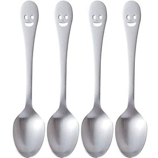 Nakao Tsubame Sanjo Nico Tea Spoon 4-Piece Set 13.7cm NY-4 Made Japan