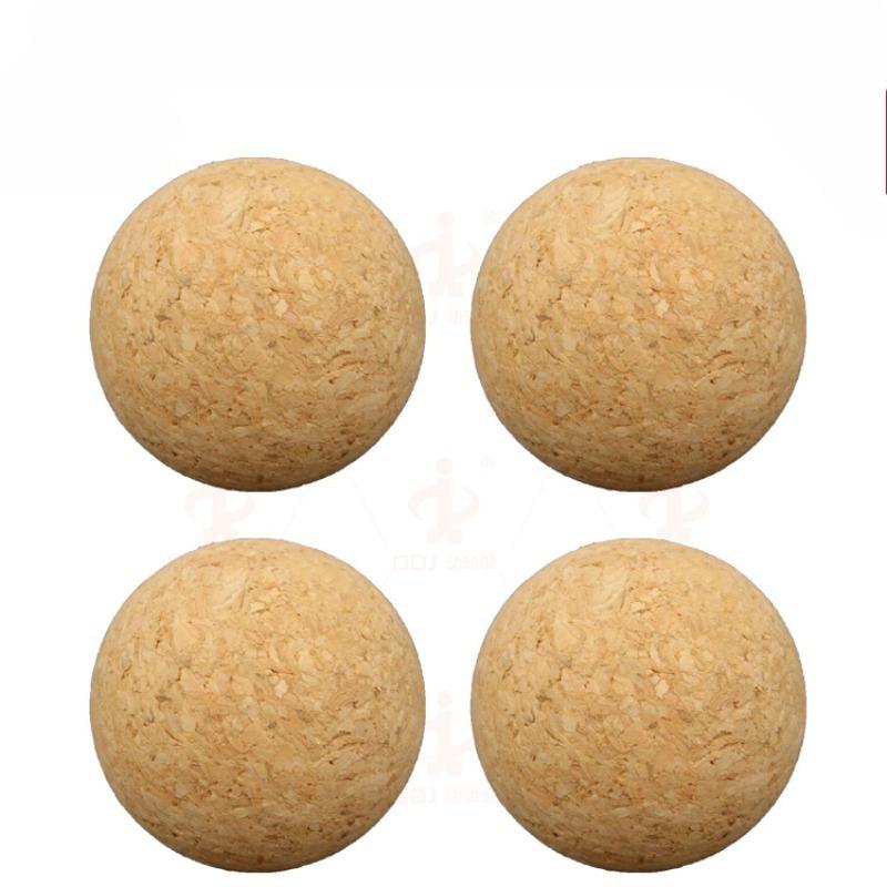 Palline da Calcetto in Legno e Sughero da 36mm, Accessori in Plastica per Calcetto da Tavolo, Palline Morbide di Ricambio per Gioco da Tavolo Indoor in Famiglia