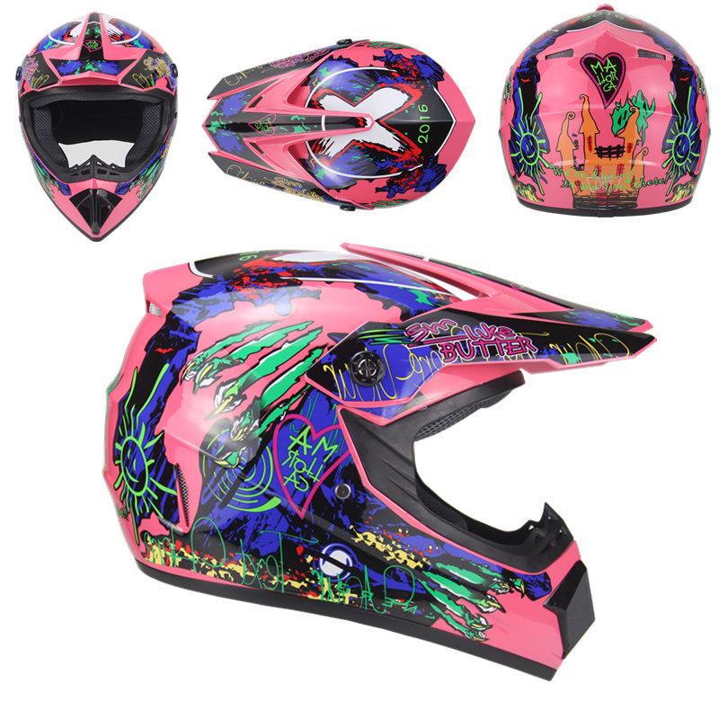 Cross-Border E-Commerce Off-Road Helmet: ATV, Mountain Bike, Downhill & Karting Helmet for Teenagers