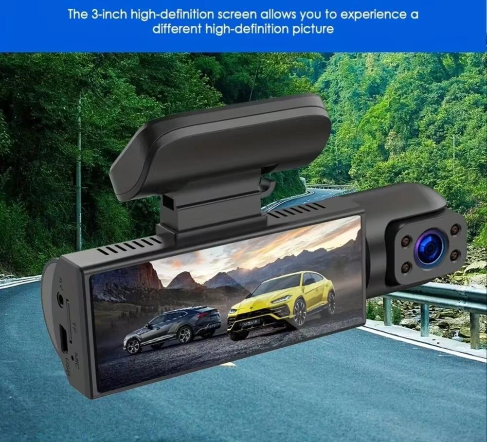 1440P HD WiFi Dash Cam for Car DVR Camera Video Recorder Black Box Auto Night Vision WDR Voice Control Wireless 24H Parking Mode