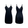 Sexy backless pure desire slim pajamas lace solid color milk silk suspender skirt