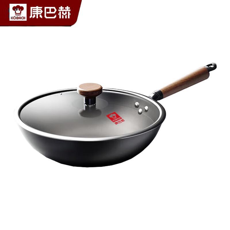 Kangbachen 32cm Bionic Non-Stick Iron Wok