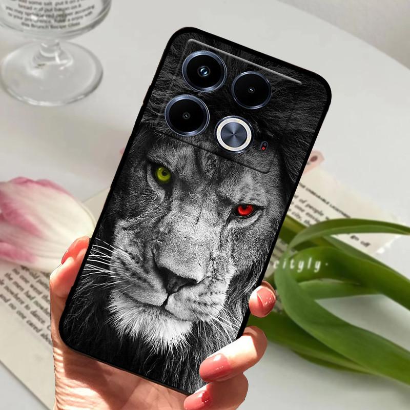 For Infinix Note 40 Case animal Silicone Soft TPU Back Covers For Infinix Note 40 Pro 4G 5G 40 Pro Plus Case Protective Funda