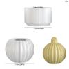 Round Jar With Lid Storage Box Plaster Silicone Mold Easy Remold For DIY Gypsum Jewelry Storage Jar Candle Cup Home Decoration