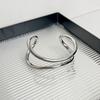 Europe American Style Metal Cuff Bangles Zinc Zinc Alloy Exaggerated Bracelet  Decoration